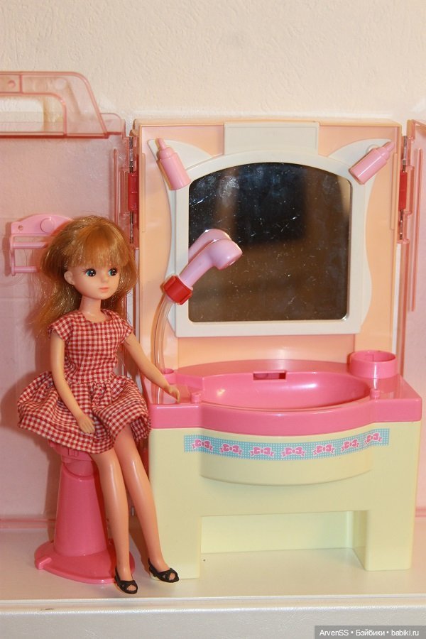 Винтажный салон красоты Ликки (Licca House Shampoo Salon ) компании Такара