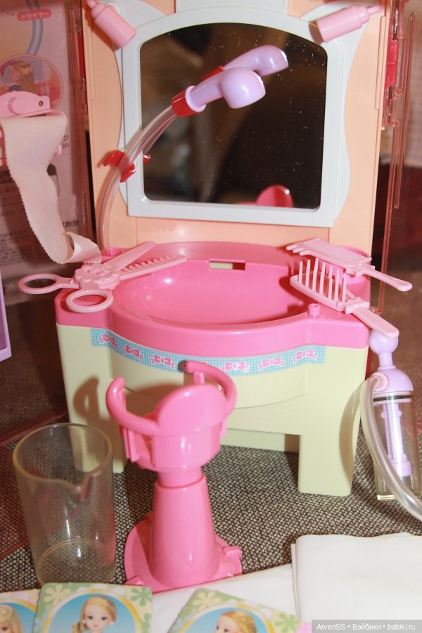 Винтажный салон красоты Ликки (Licca House Shampoo Salon ) компании Такара (фото 6)