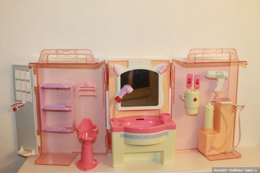 Винтажный салон красоты Ликки (Licca House Shampoo Salon ) компании Такара (фото 9)