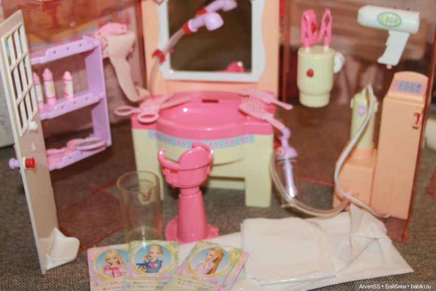 Винтажный салон красоты Ликки (Licca House Shampoo Salon ) компании Такара (фото 4)