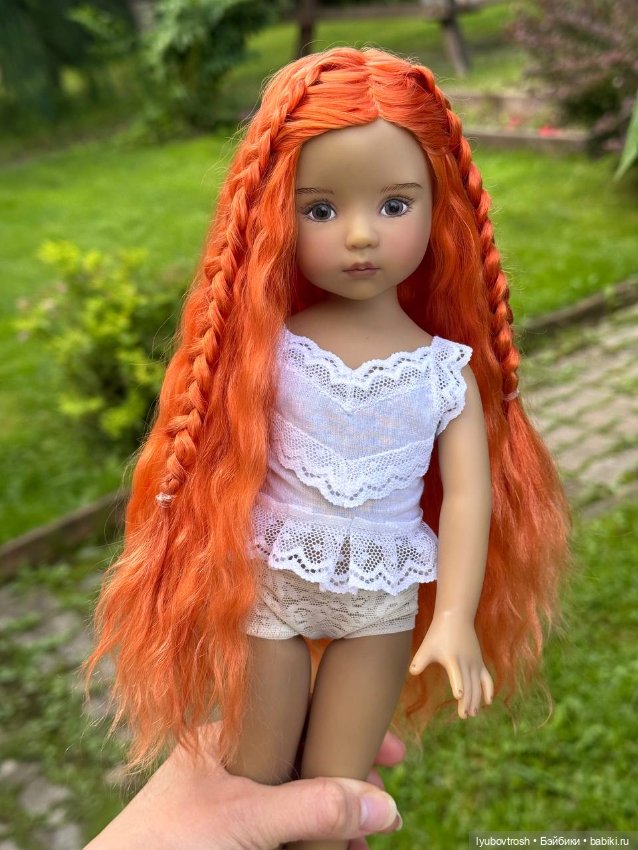 Натуральный парик 7/8 для Little Darling (фото 4)