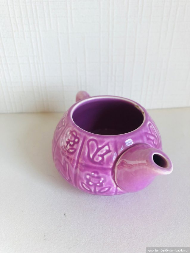 Керамический чайник для больших кукол (фото 3)