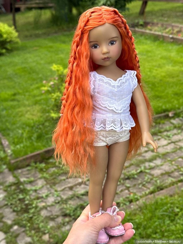 Натуральный парик 7/8 для Little Darling (фото 5)