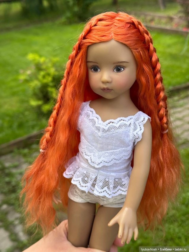 Натуральный парик 7/8 для Little Darling (фото 3)