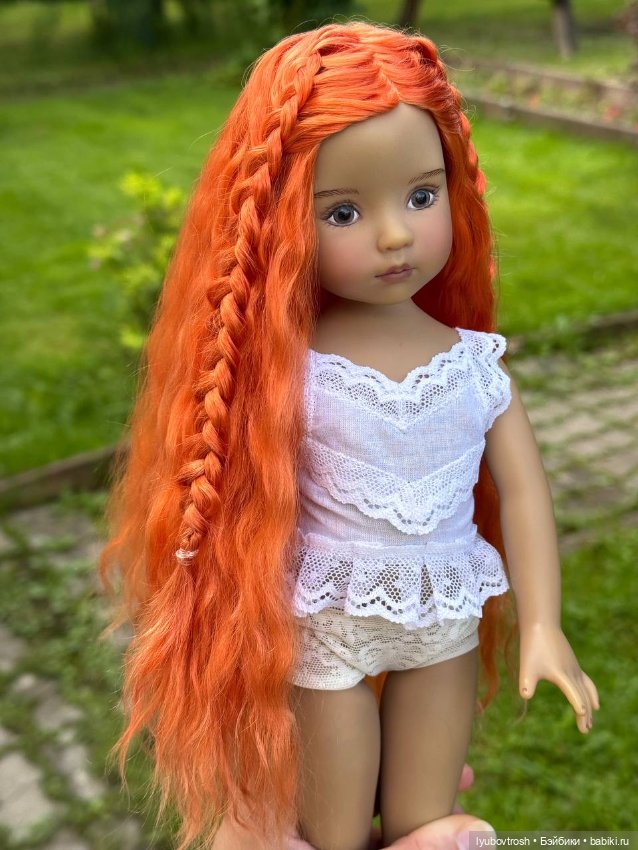 Натуральный парик 7/8 для Little Darling (фото 2)