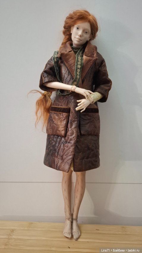 Пальто стеганое на девочек 1/4