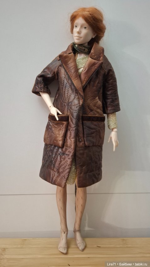 Пальто стеганое на девочек 1/4 (фото 4)