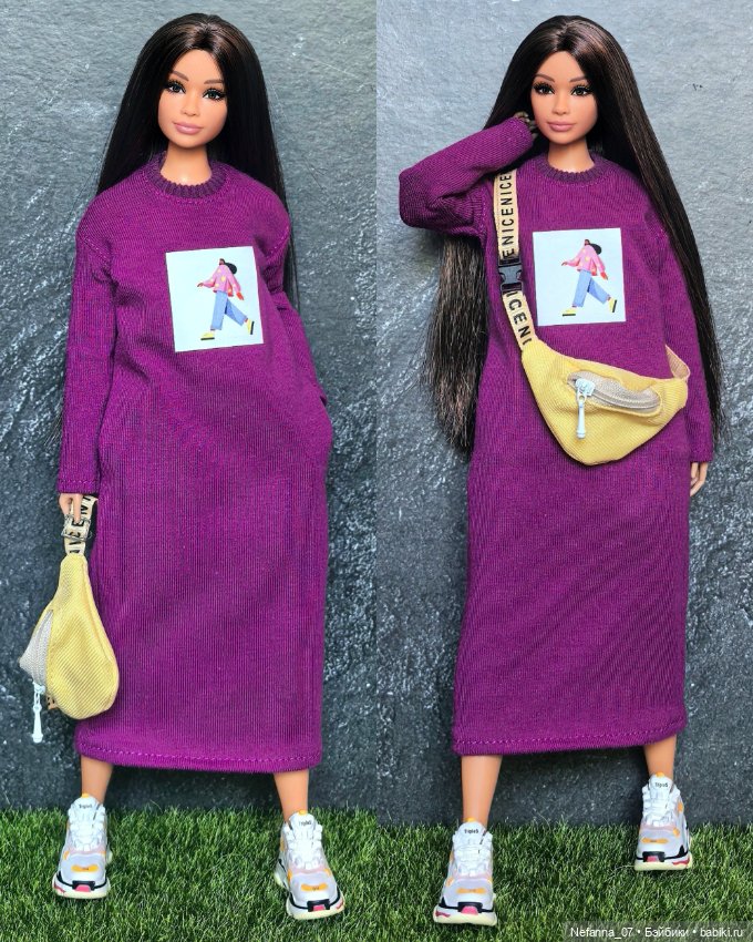 Платье на пышку Барби — Одежда для кукол