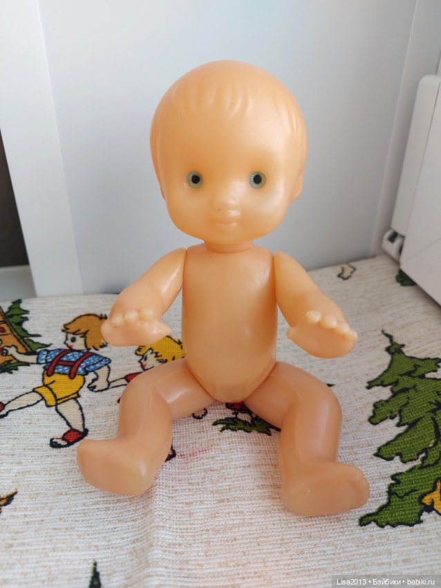 Пупсик Илюша Донецкий — Винтажные куклы и игрушки детства (фото 2)