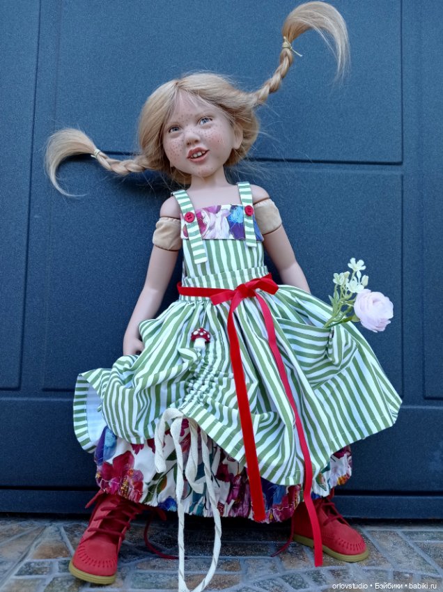 №4💚🍄Сарафан для Цвергназе/Zwergnase (фото 6)