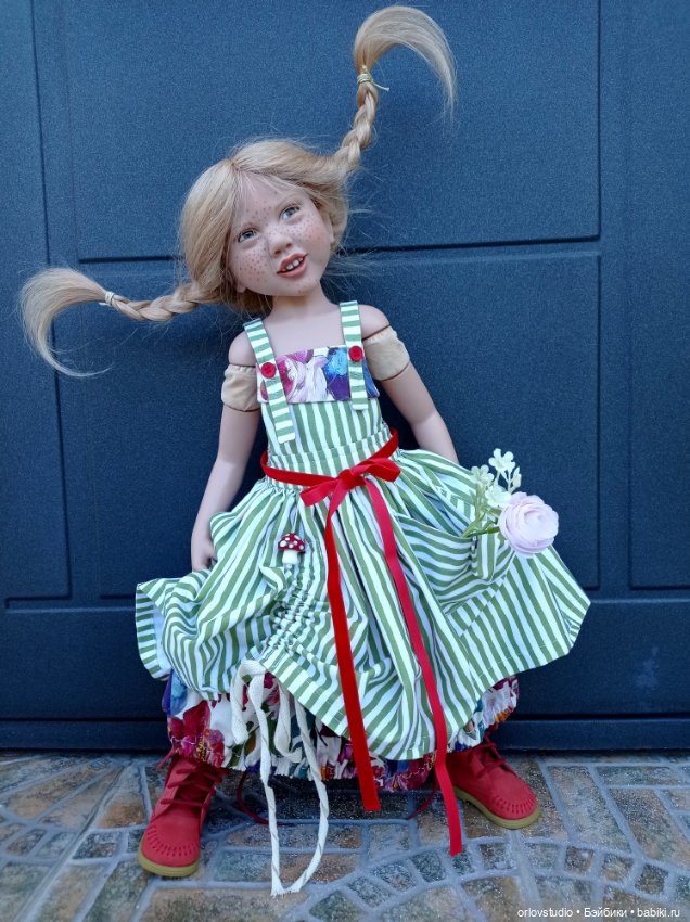 №4💚🍄Сарафан для Цвергназе/Zwergnase (фото 3)