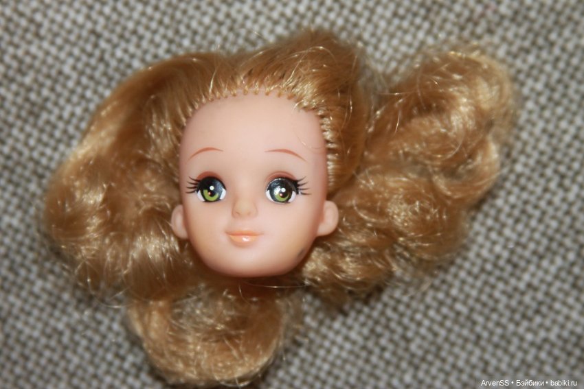 Голова винтажной подружка Ликки 2 поколения Harumi Asaoka компании Такара