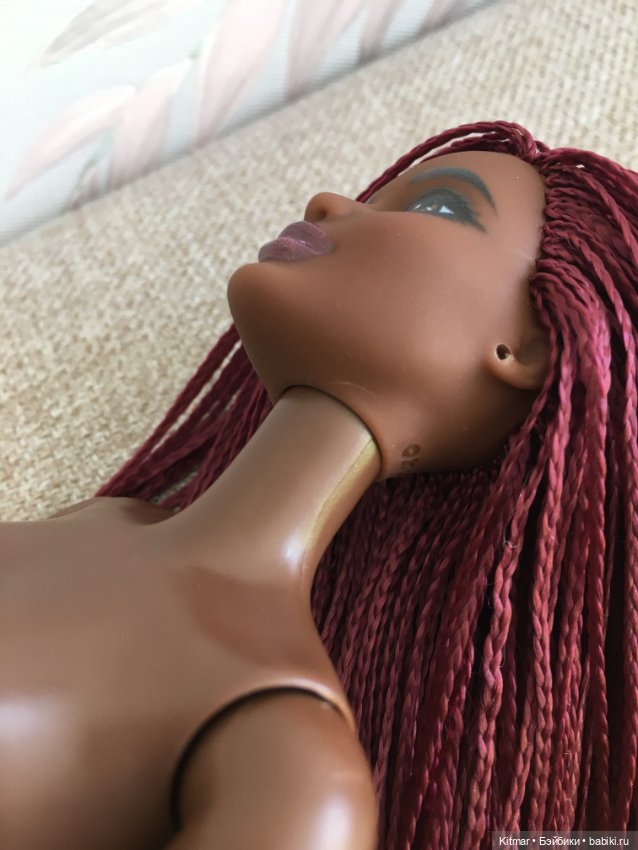 Барби Fashionistas 186 на теле Extra нюд (фото 7)