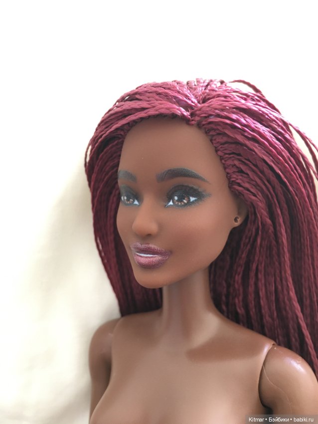 Барби Fashionistas 186 на теле Extra нюд (фото 6)