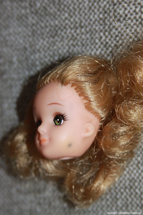 Голова винтажной подружка Ликки 2 поколения Harumi Asaoka компании Такара (фото 2)