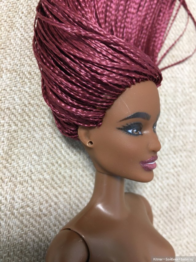 Барби Fashionistas 186 на теле Extra нюд (фото 5)