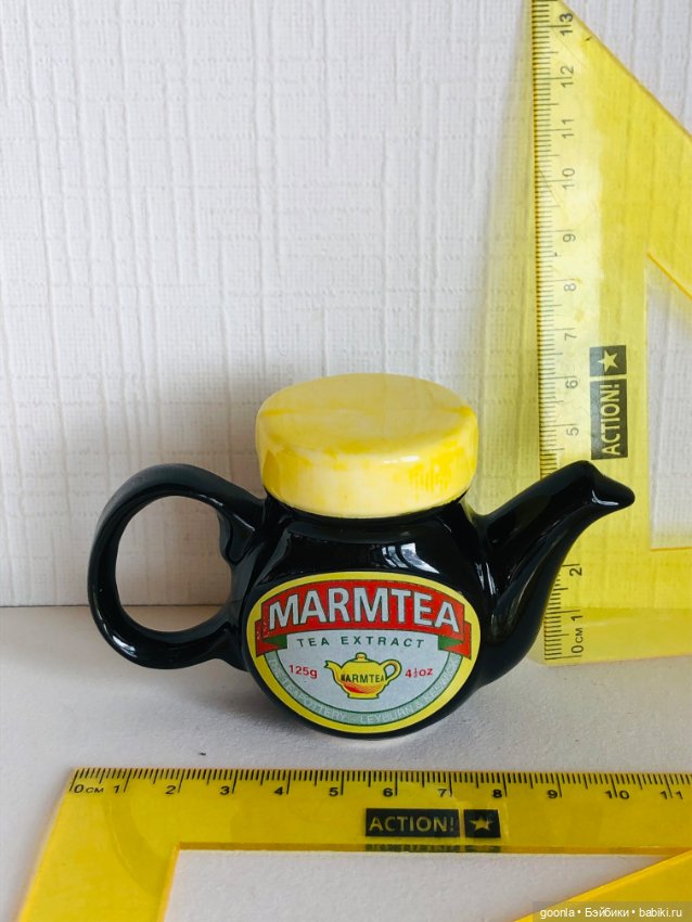 Керамический чайник для больших кукол (фото 6)