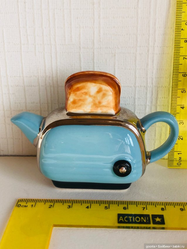 Керамический чайник для больших кукол (фото 3)