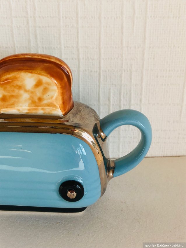 Керамический чайник для больших кукол (фото 5)