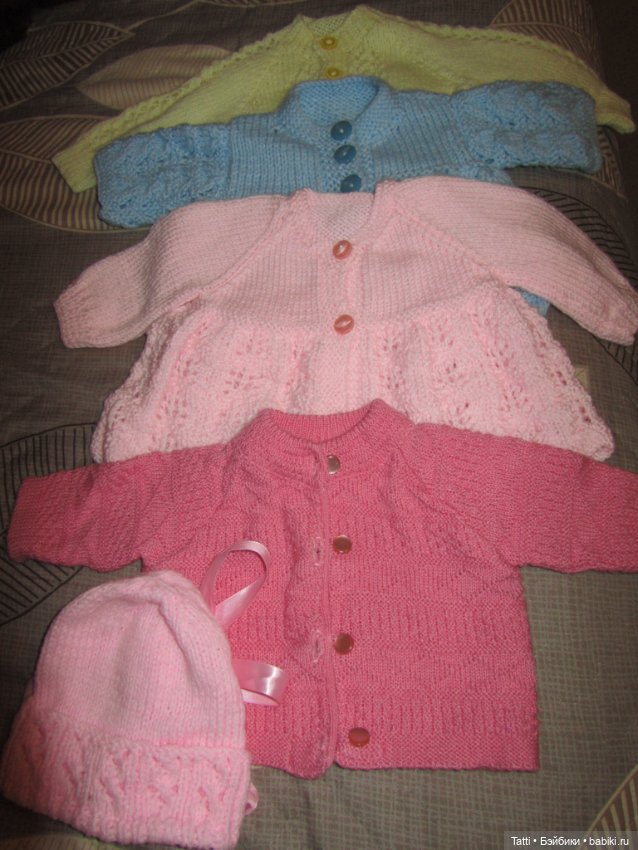 Одежда вязанная для Реборнов