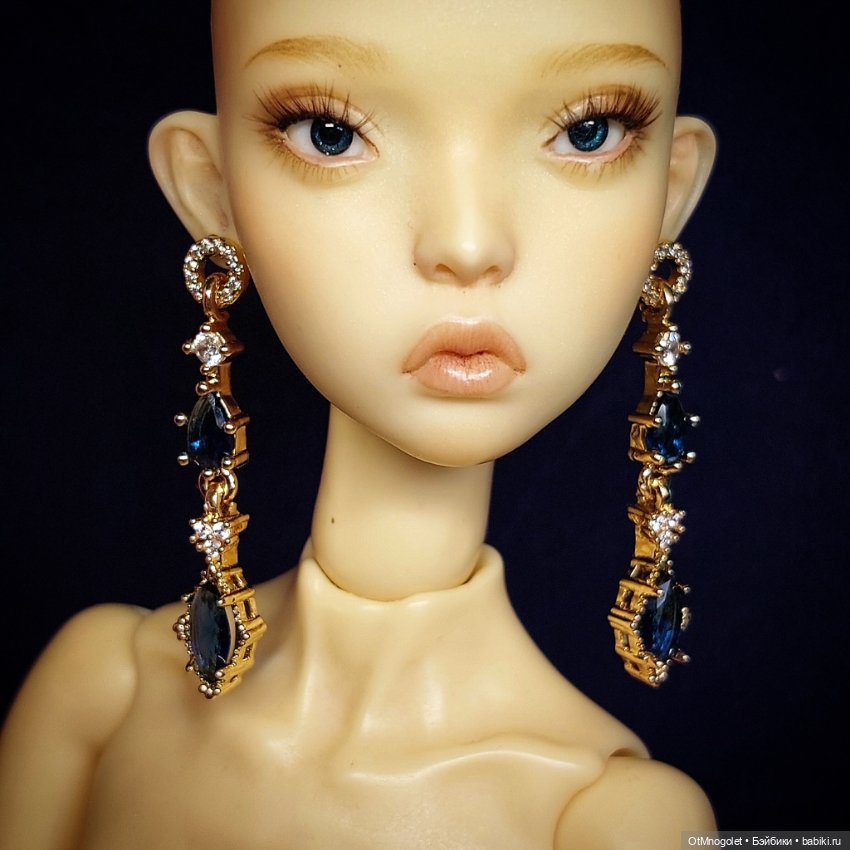 Серьги для кукол Рopovy, Tonner, Barbi (фото 2)