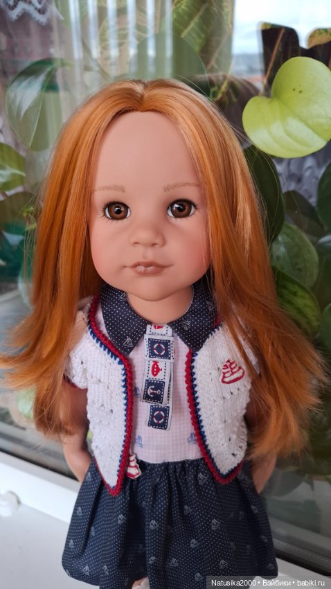 Красавица рыжик с карими глазками Нюд