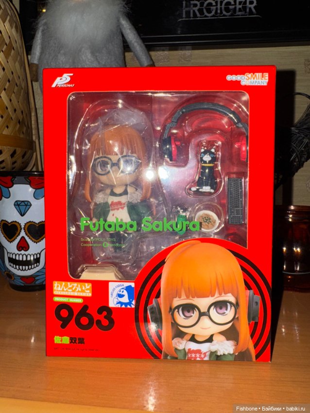 Good Smile Company Nendoroid Persona5 963 Футаба Сакура, оригинал (фото 8)