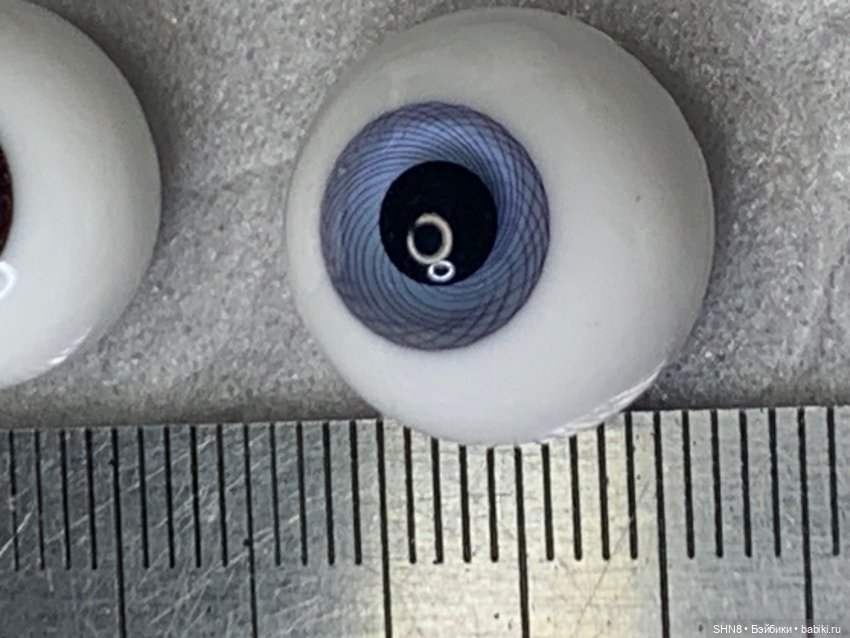 Глаза стекло 14 мм — Глаза для кукол (фото 7)