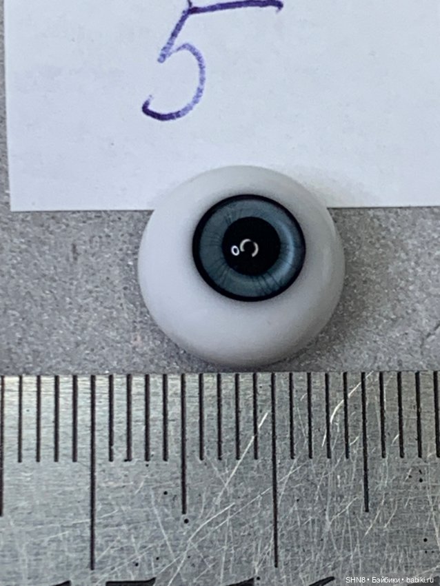 Глаза для кукол стекло 12 мм