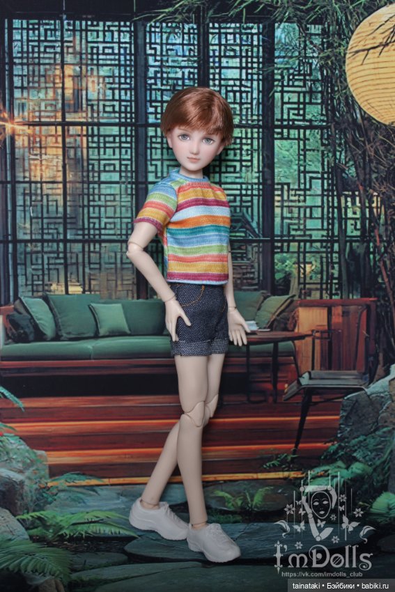Кукла мальчик Ликка ООАК на теле ymy 25 (фото 2)