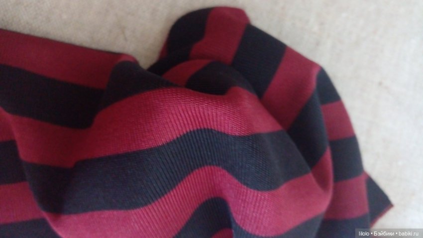 Отрез трикотажа не хб для кукольного рукоделия 1 (фото 2)