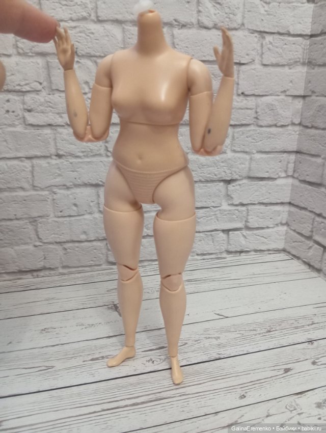 Тело пышки — Части шарнирных кукол (не BJD) (фото 2)