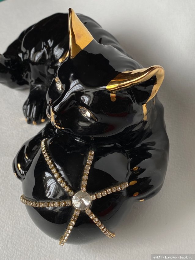 Фарфоровая фигурка Lefard Кошка с клубком (фото 5)