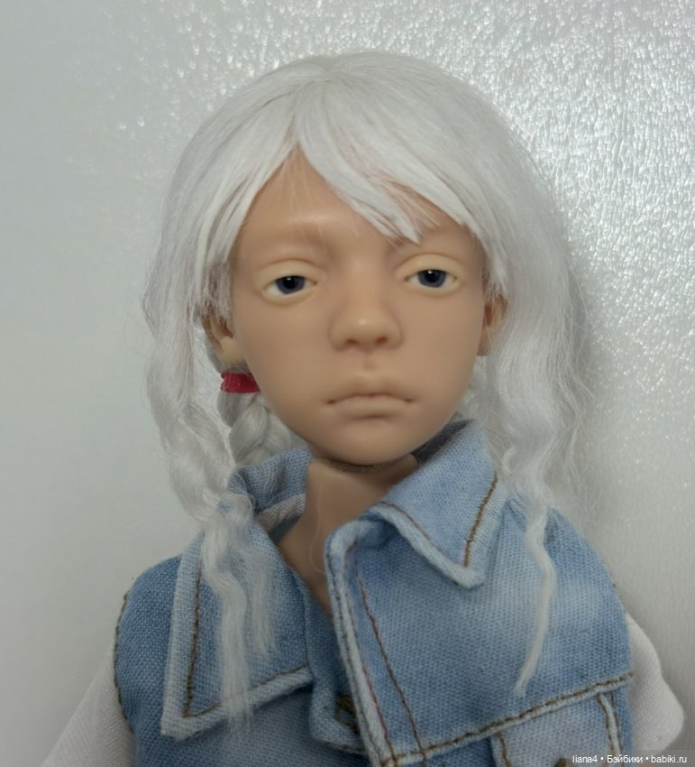 Парик на птичку Лору — Парики для BJD