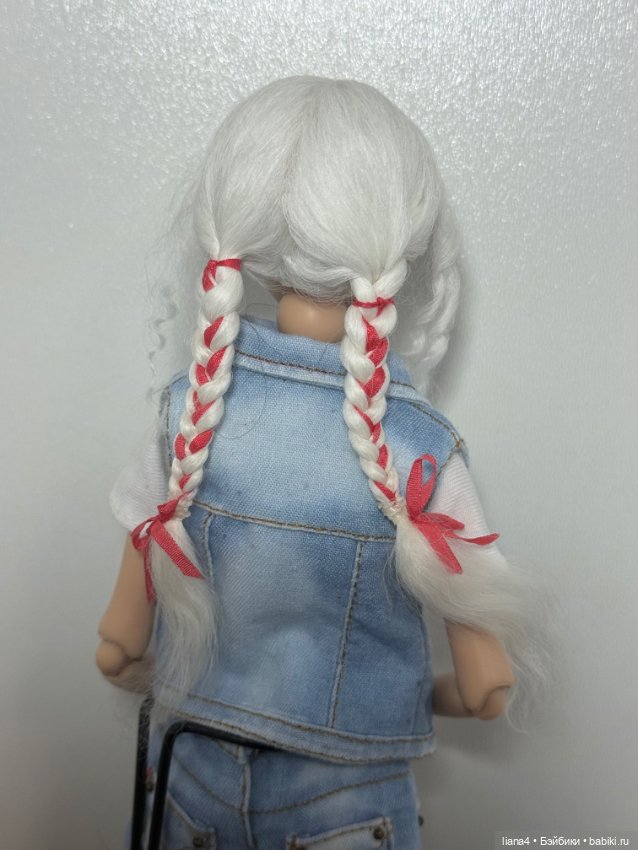 Парик на птичку Лору — Парики для BJD (фото 7)