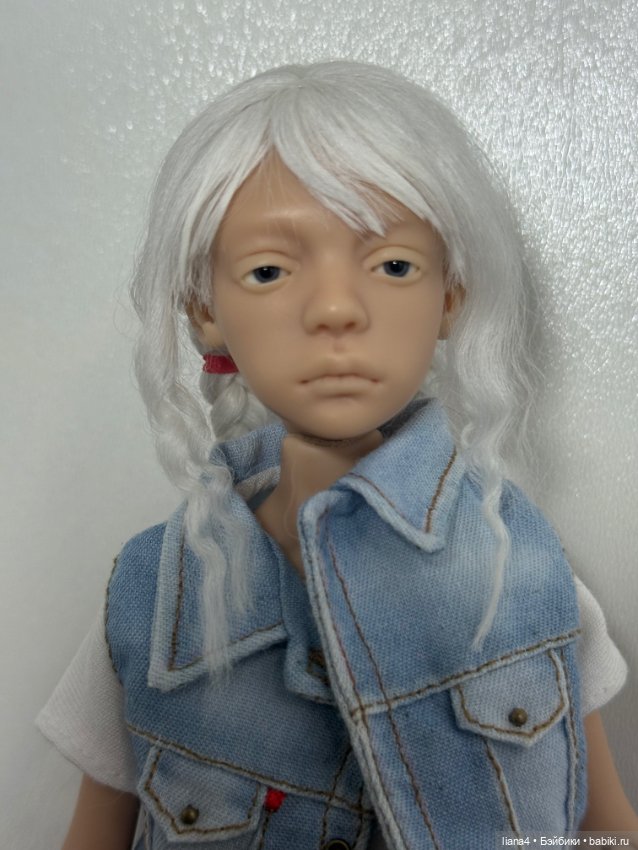 Парик на птичку Лору — Парики для BJD (фото 8)