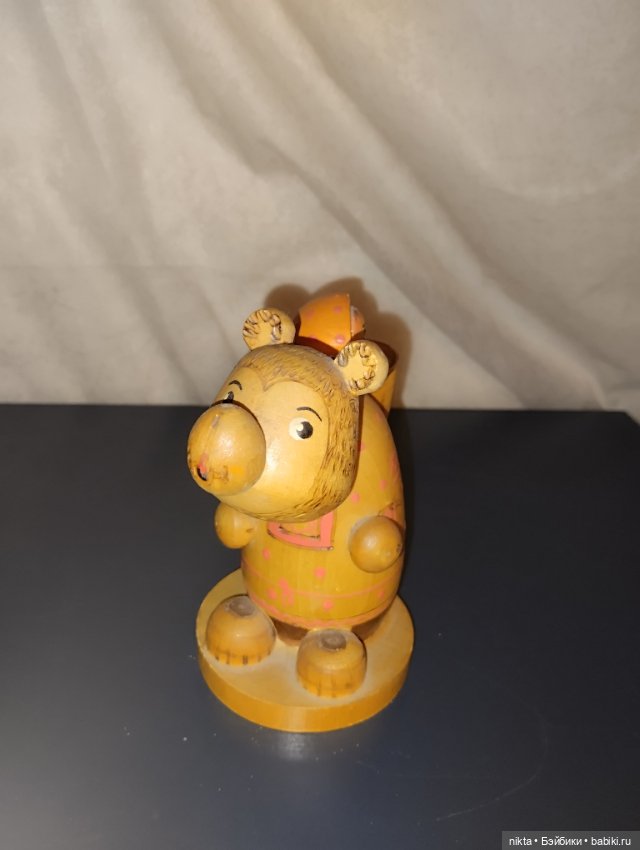 Игрушка СССР Маша и медведь (фото 2)