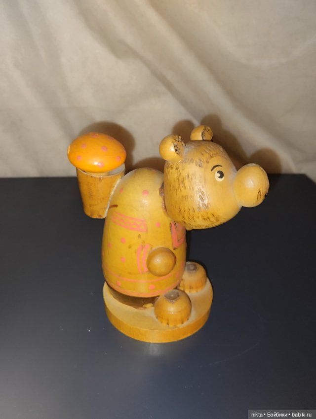 Игрушка СССР Маша и медведь (фото 3)