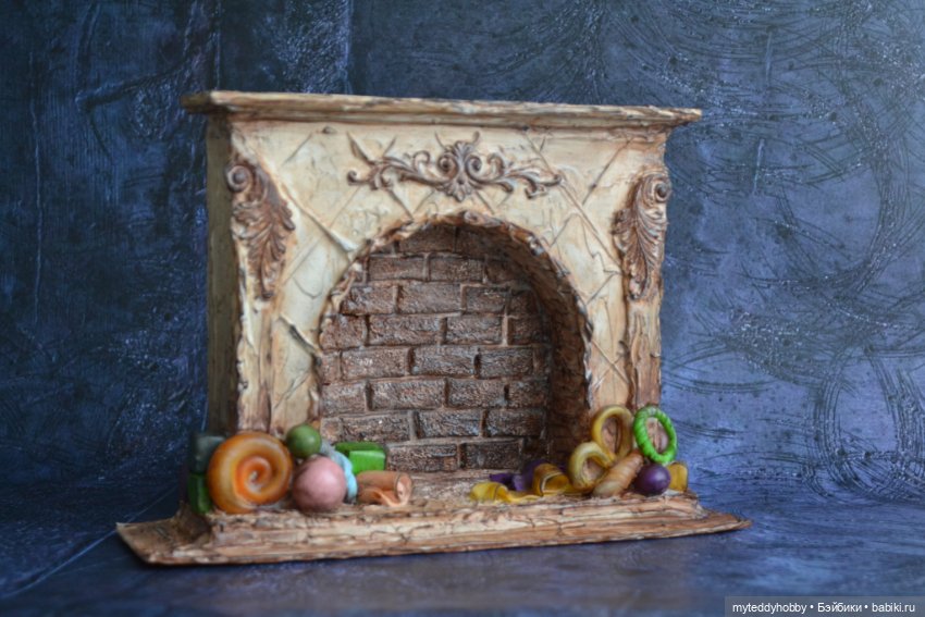 Камин игрушечный цирк — Кукольная мебель