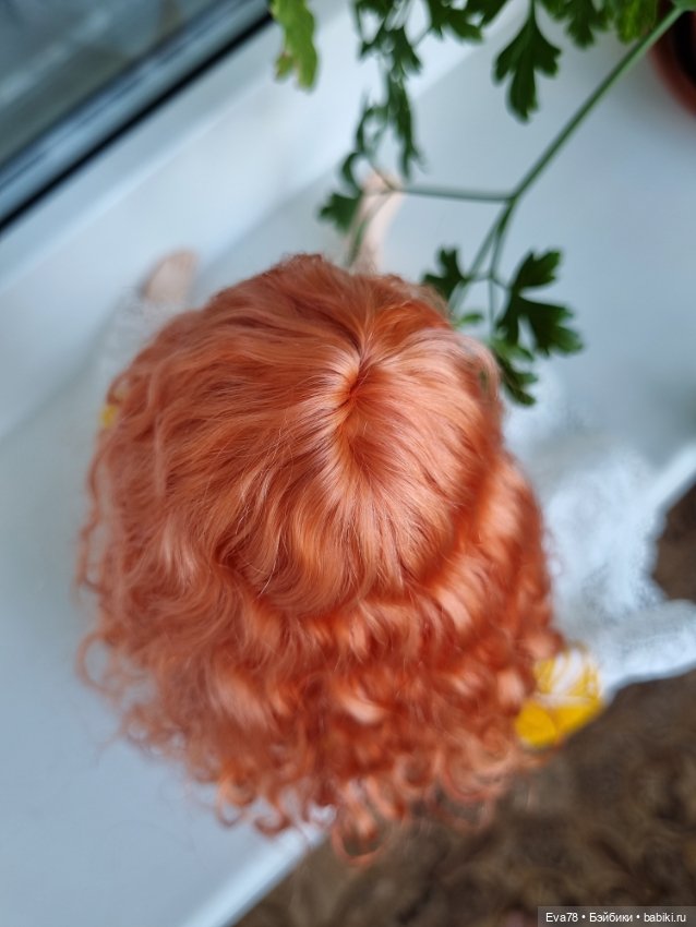 Парик натуральный для куклы Иден (фото 6)