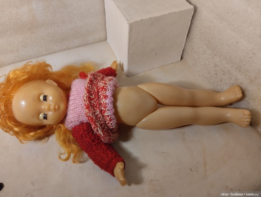 Кукла СССР Синеглазая рыжуля (фото 7)
