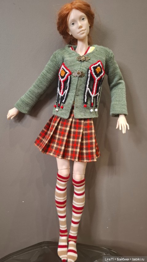 Кардиган на девочек1/4 — Одежда для BJD (фото 3)