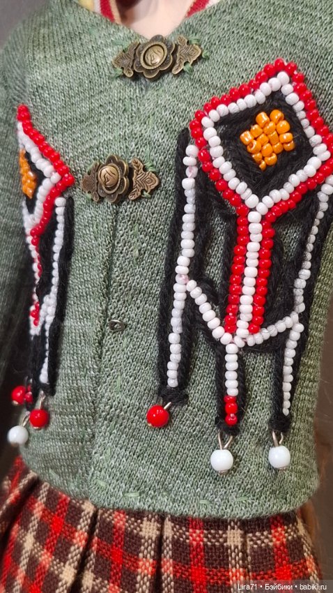 Кардиган на девочек1/4 — Одежда для BJD (фото 4)