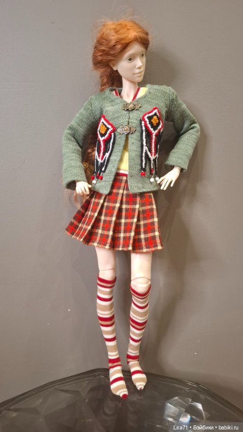 Кардиган на девочек1/4 — Одежда для BJD