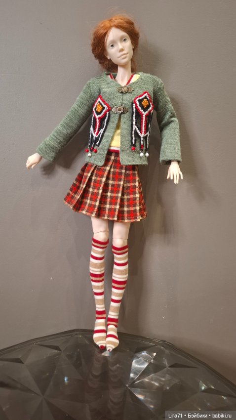 Кардиган на девочек1/4 — Одежда для BJD (фото 2)