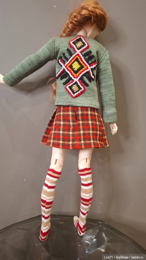 Кардиган на девочек1/4 — Одежда для BJD (фото 5)