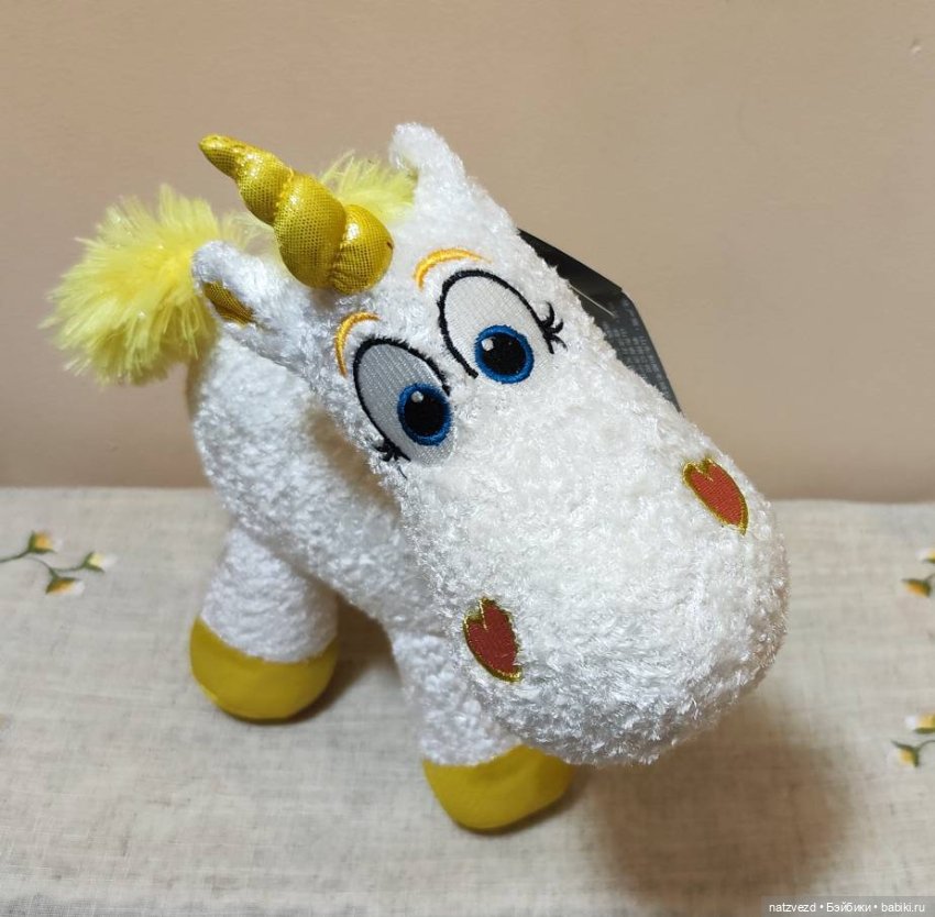 Плюшевый единорог Лютик из мультфильма "История игрушек/Toy Story"