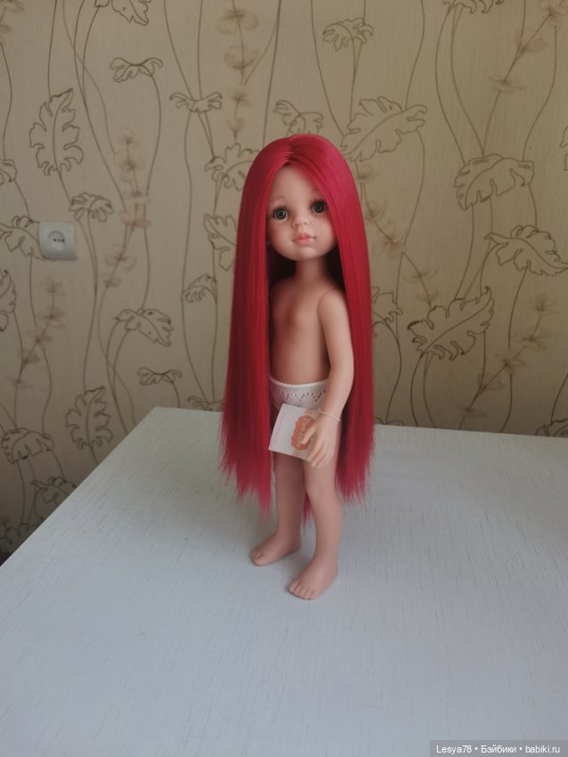 Кристи, прошитая искусственными трессами красного цвета, Паола рейна (фото 5)