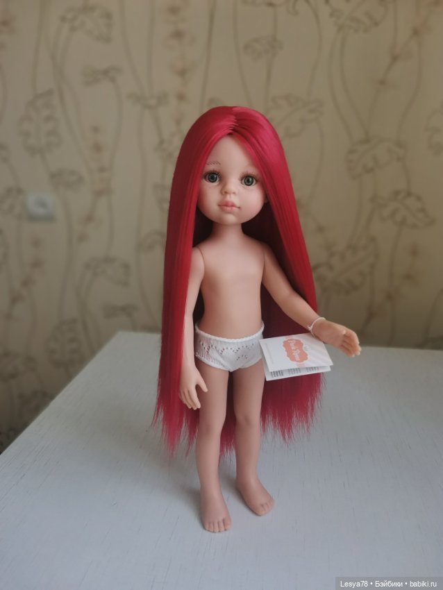 Кристи, прошитая искусственными трессами красного цвета, Паола рейна (фото 3)