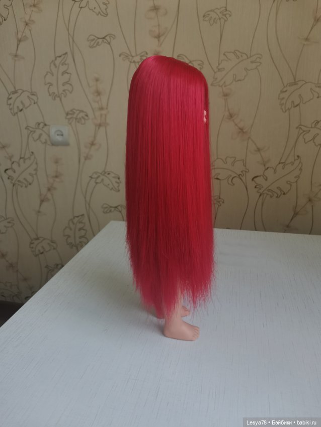 Кристи, прошитая искусственными трессами красного цвета, Паола рейна (фото 8)